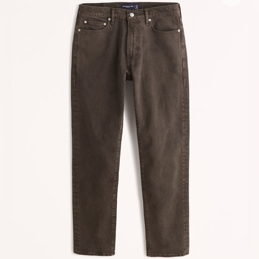 Abercrombie & Fitch Brown Straight Men Jeans